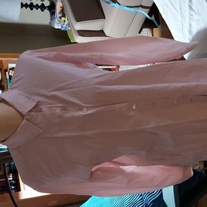 J. Jill pink cotton old school blouse size SMP.